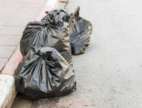 Clean and organized furniture disposal area in Peckham