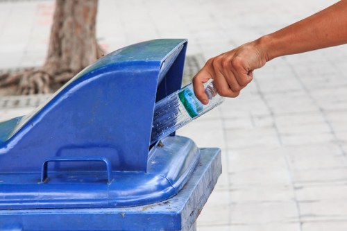 Business waste removal process in Peckham