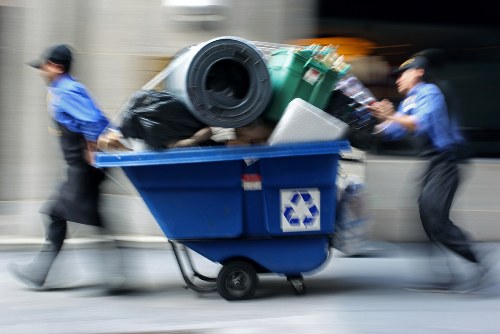 Comprehensive office clearance services in action