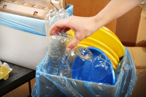 Recycling and donation process in Peckham home clearance