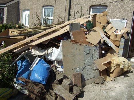Professional waste clearance team at work in Peckham